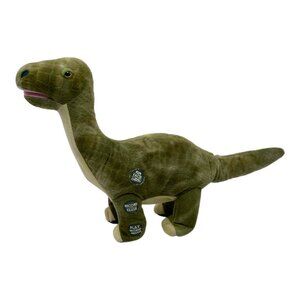PBC Kids Plush Toy Record-A-Saurus Talking Brontosaurus Interactive Dinosaur